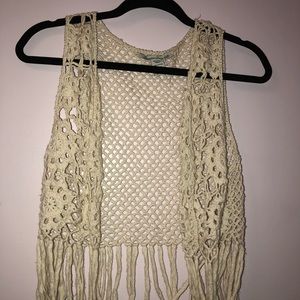 Super cute crotchet vest